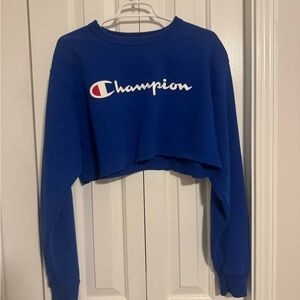 Cropped Champion Crewneck